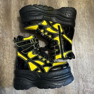 Yosuka Platform Zip Up Shoes